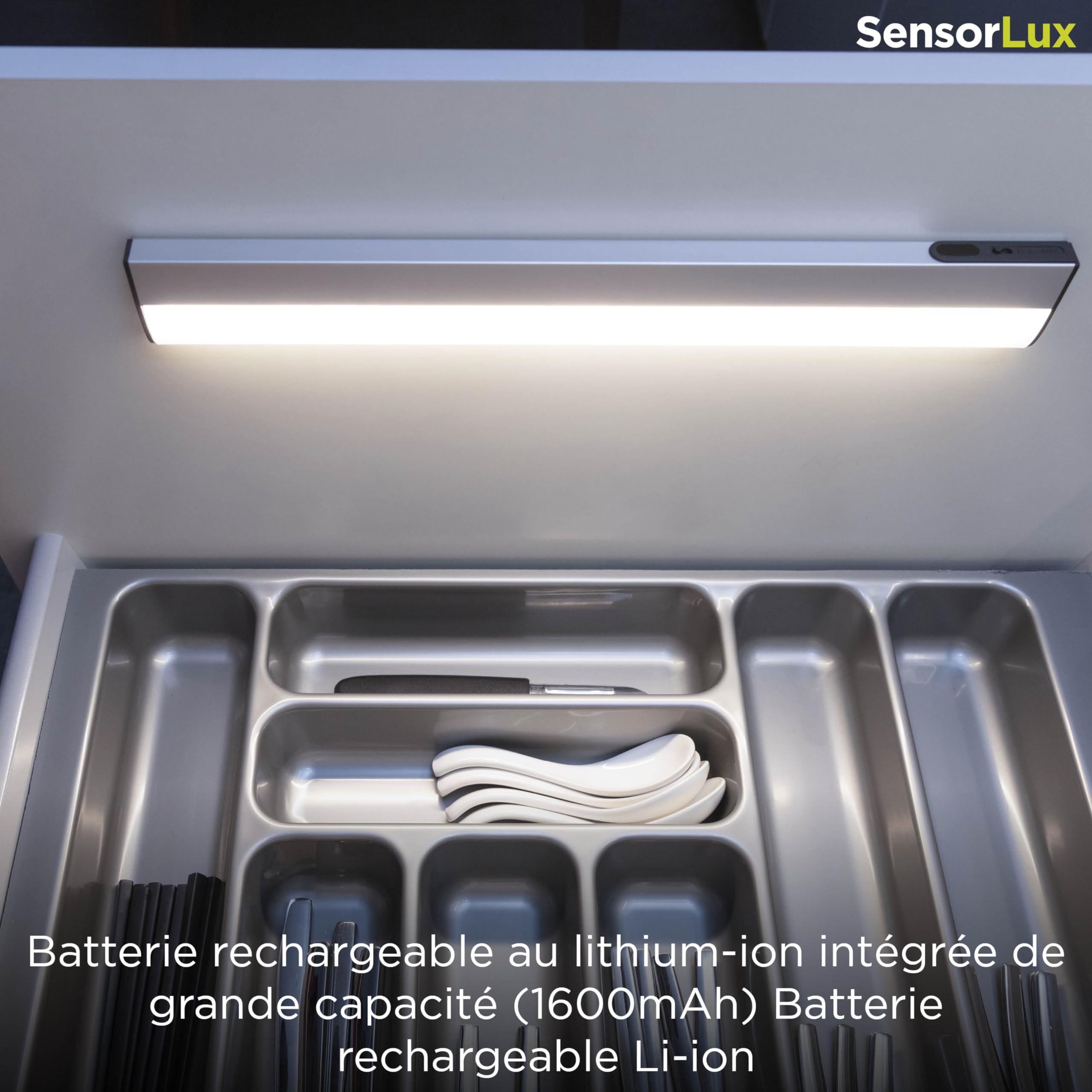 Ansmann Kastverlichting Oplaadbaar Sensor S