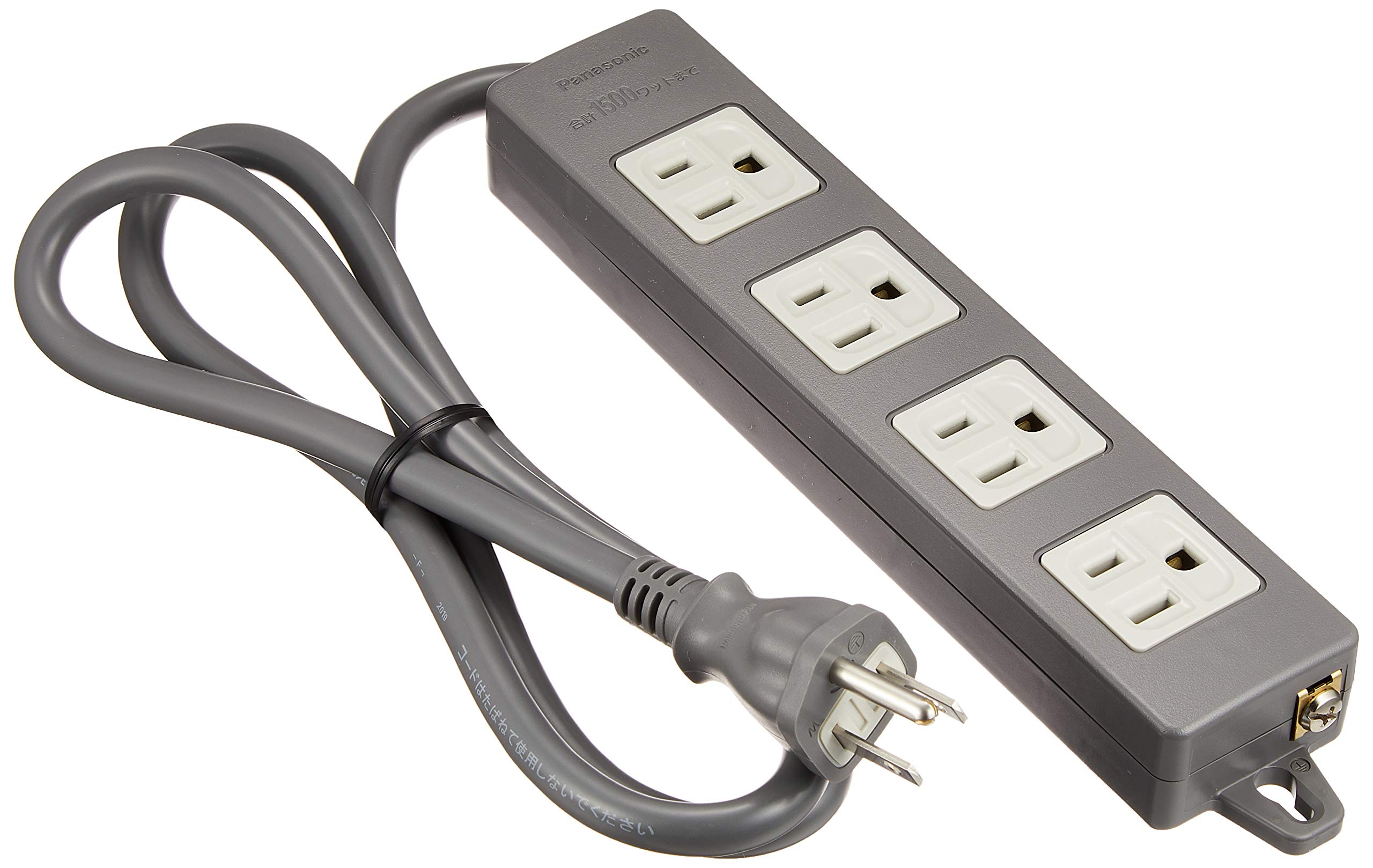 Amazon.co.jp: パナソニック(Panasonic) OAタップ 接地15A形 1M