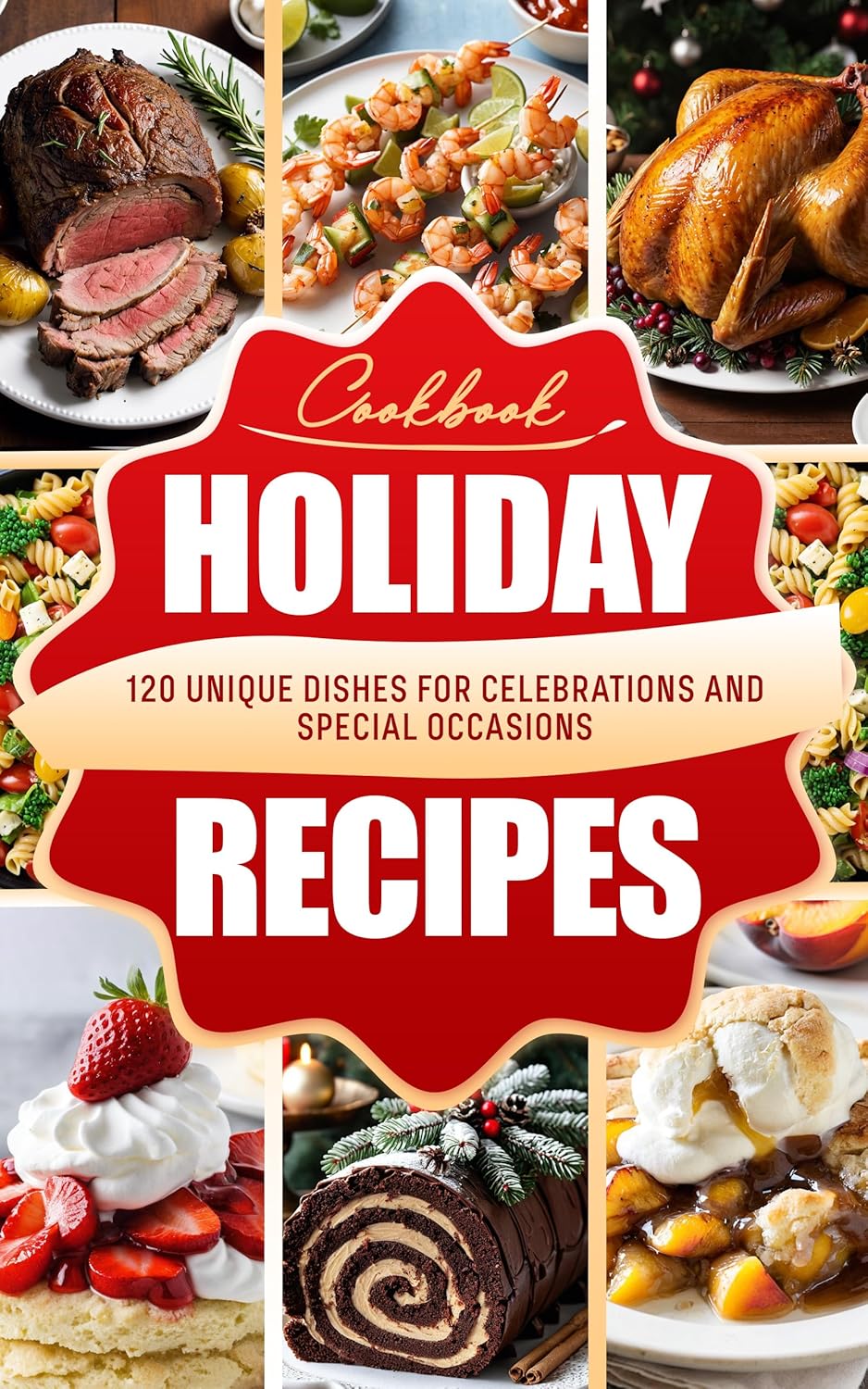 Holiday Recipes Cookbook: : 120 unique dishes for celebrations and special occasions      Kindle Edition