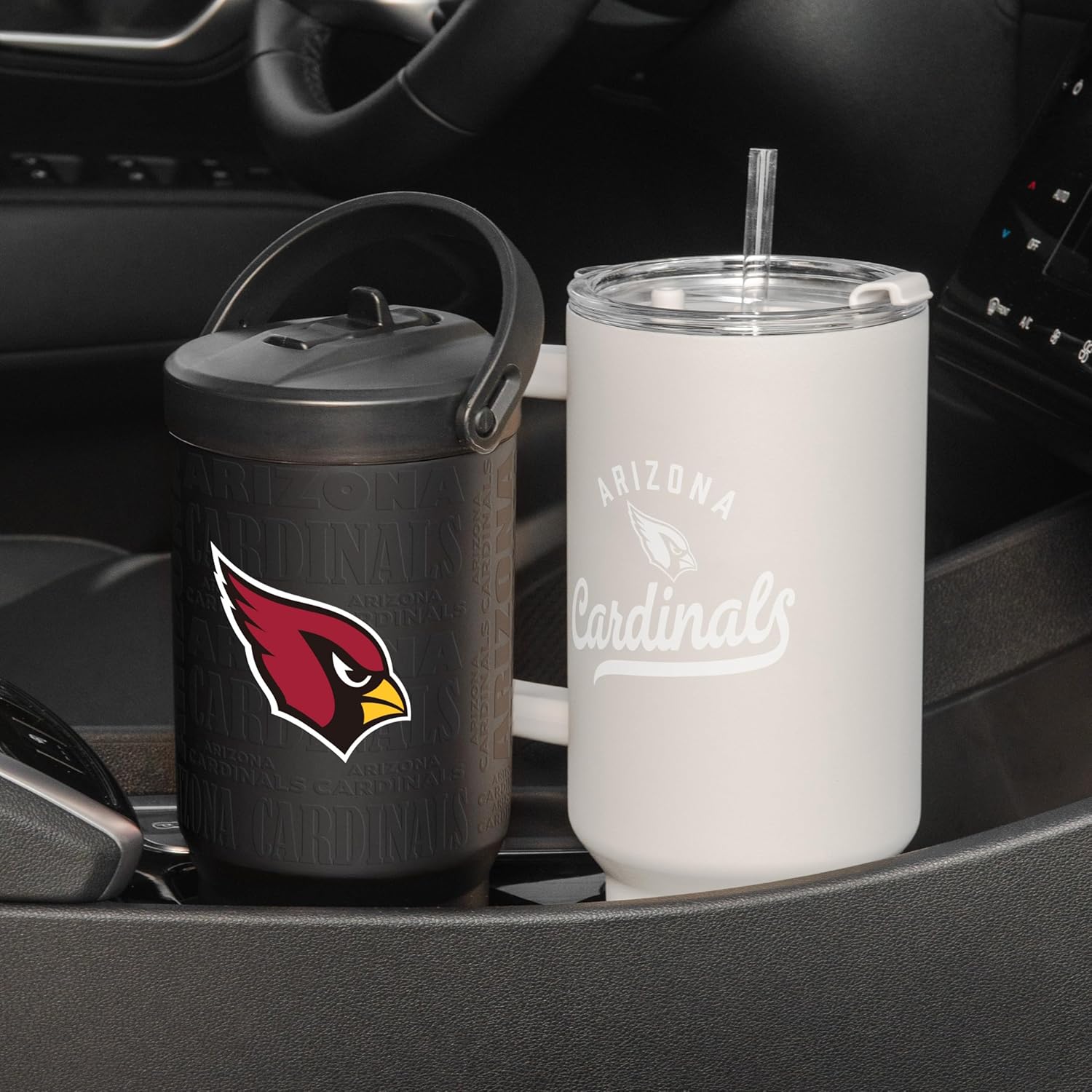 FANMATS NFL Stainless Steel Tumbler Set — 30 and 40 oz Capacity | Powder-Coat Finish | Tonal Fashion Color | (2 Pack)