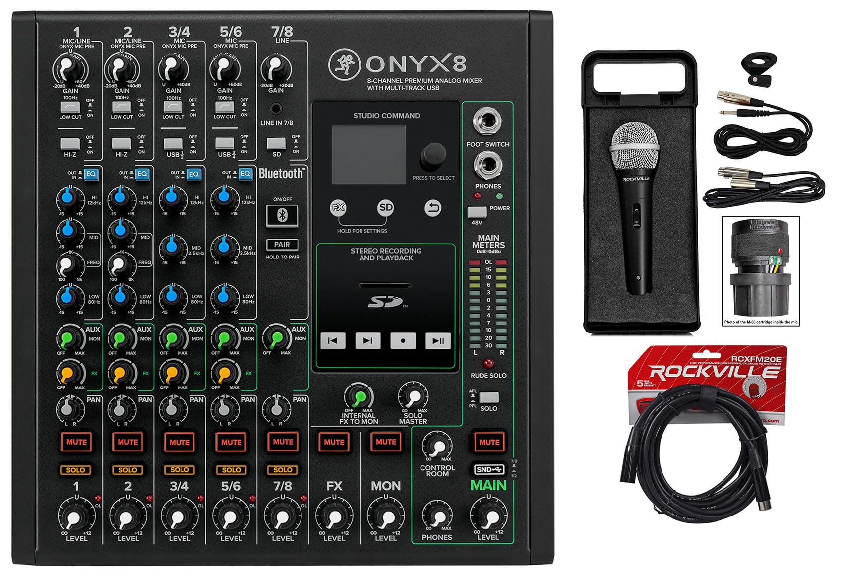 Maxon RM-804X アナログミキサー 「NCNR」 Maxon (Ibanez) RM-80 8-channel Mixer Vintage | Reverb Canada