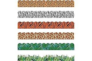Animal Print Bulletin Board Borders