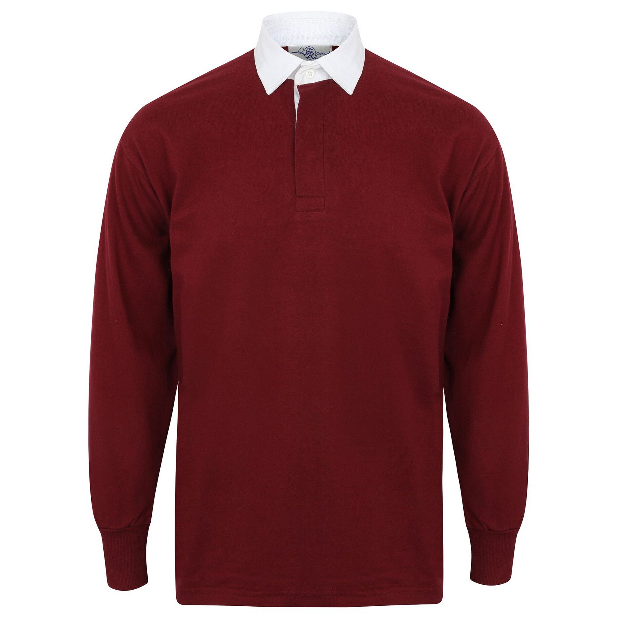 DEEP NECK WIDE RUGBY SHIRT グレー DEEP NECK WIDE RUGBY SHIRT グレー French Terry Cotton Wide