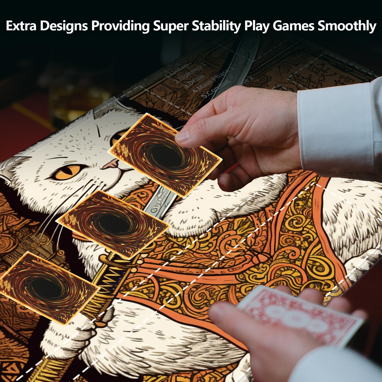 Amazon.com: for MTG Card Playmat with Zoness,Game Play Mat for MTG