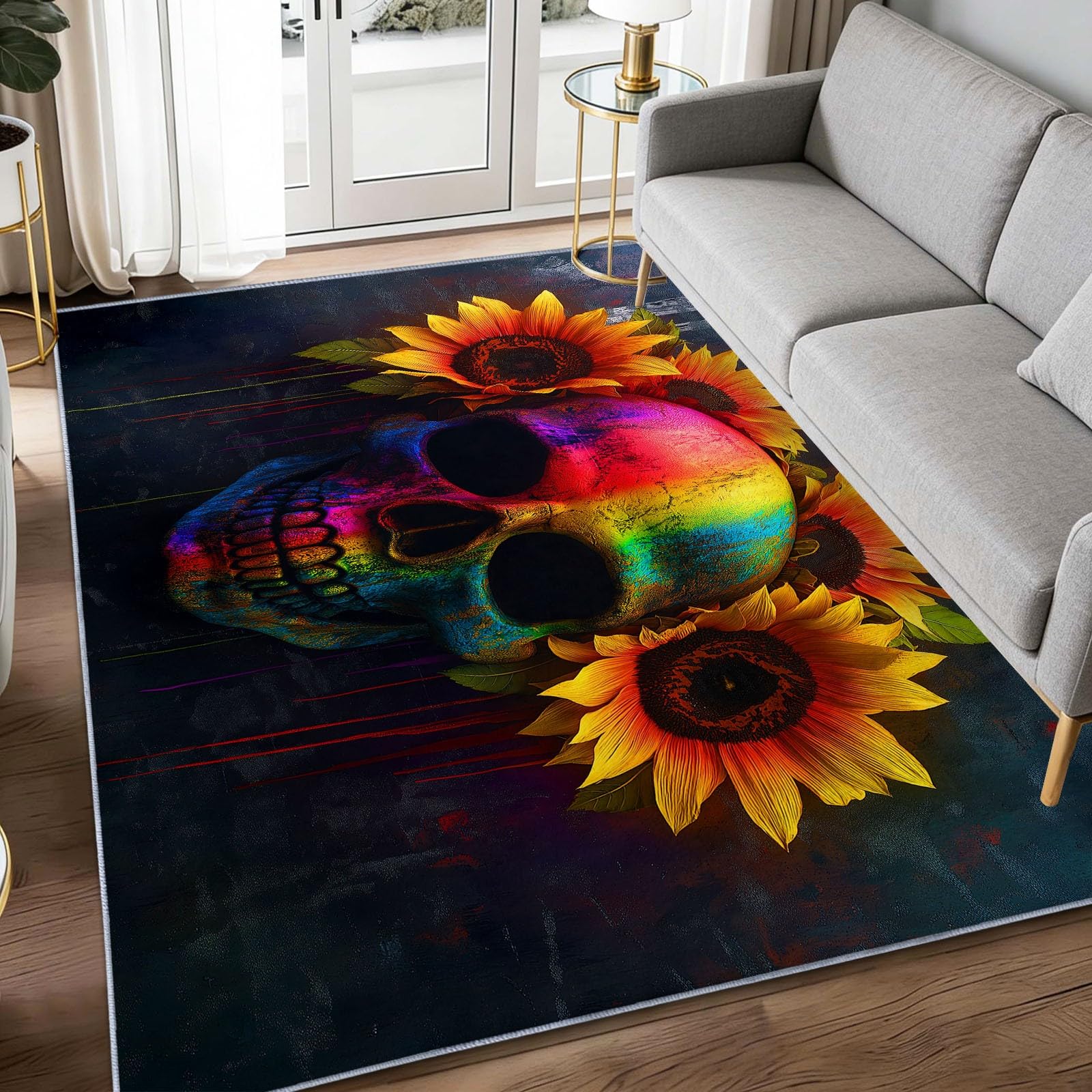 Alfombra lavable para evitar manchas en habitación de niños y juegos