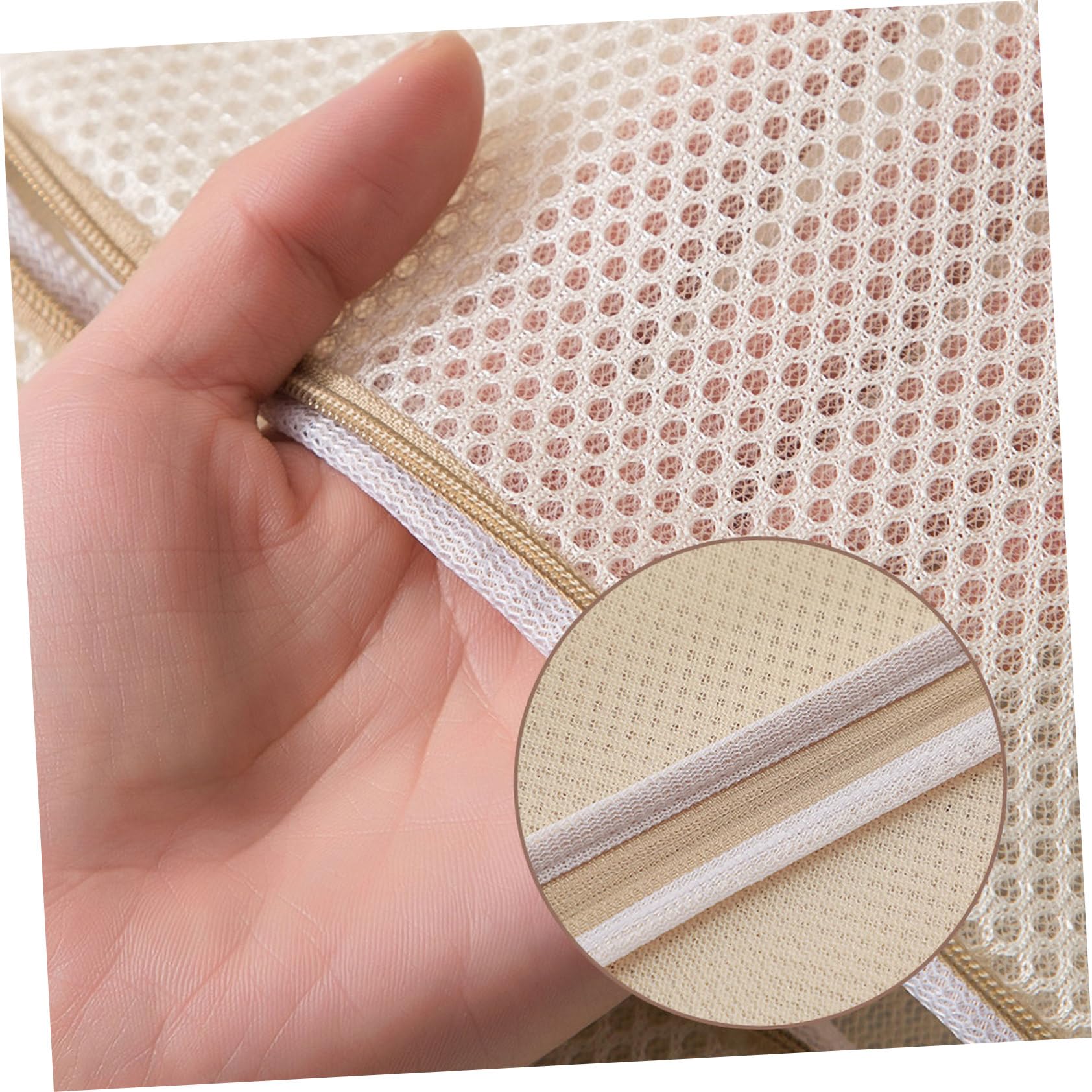 3er-set Wäschesäcke Aus Netzstoff Wäschesäcke Für Socken Bhs Wäschesäcke Für Empfindliche Gegenstände 5 Stück * 3