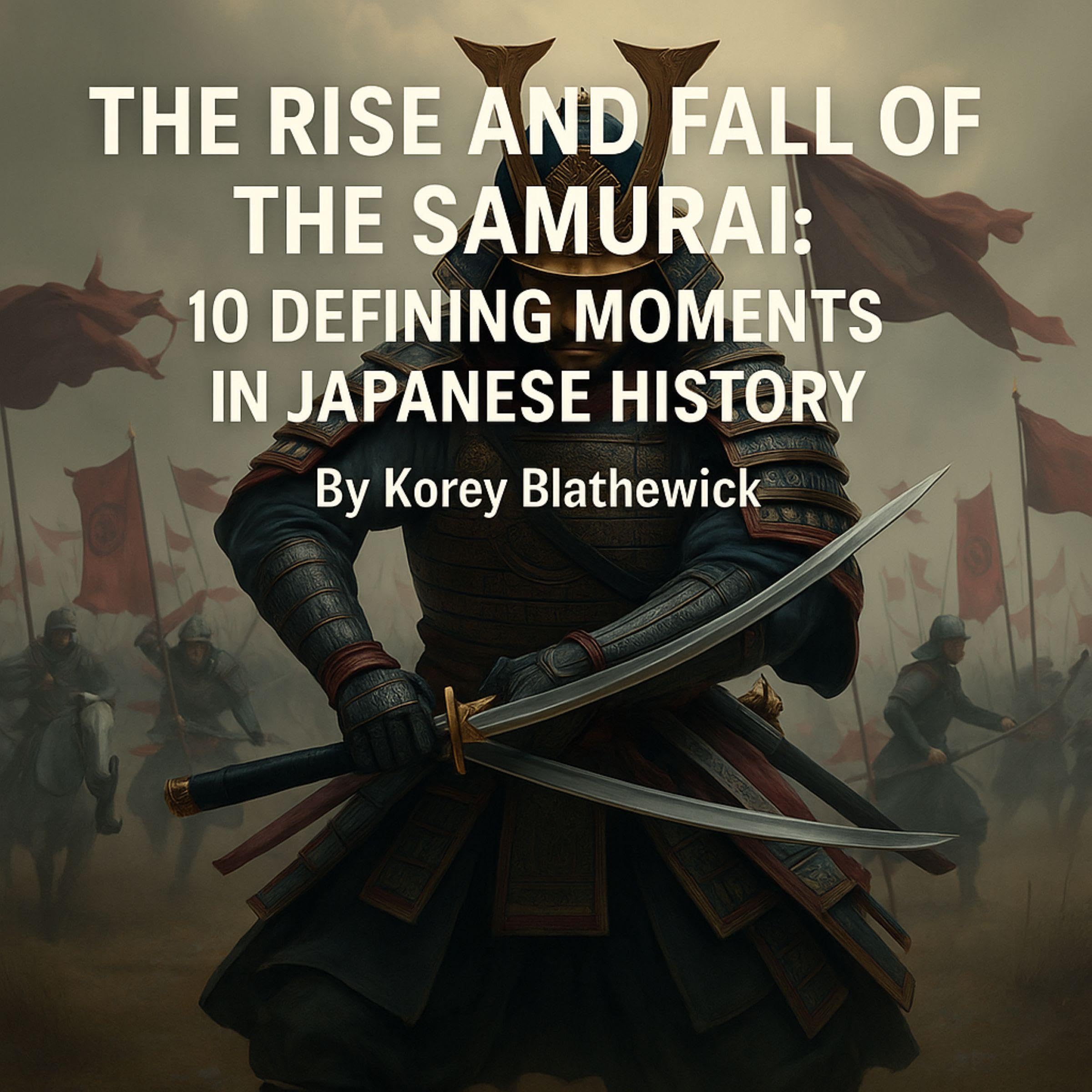 Cover art for The Rise and Fall of the Samurai: 10 Defining Moments in Japanese History
