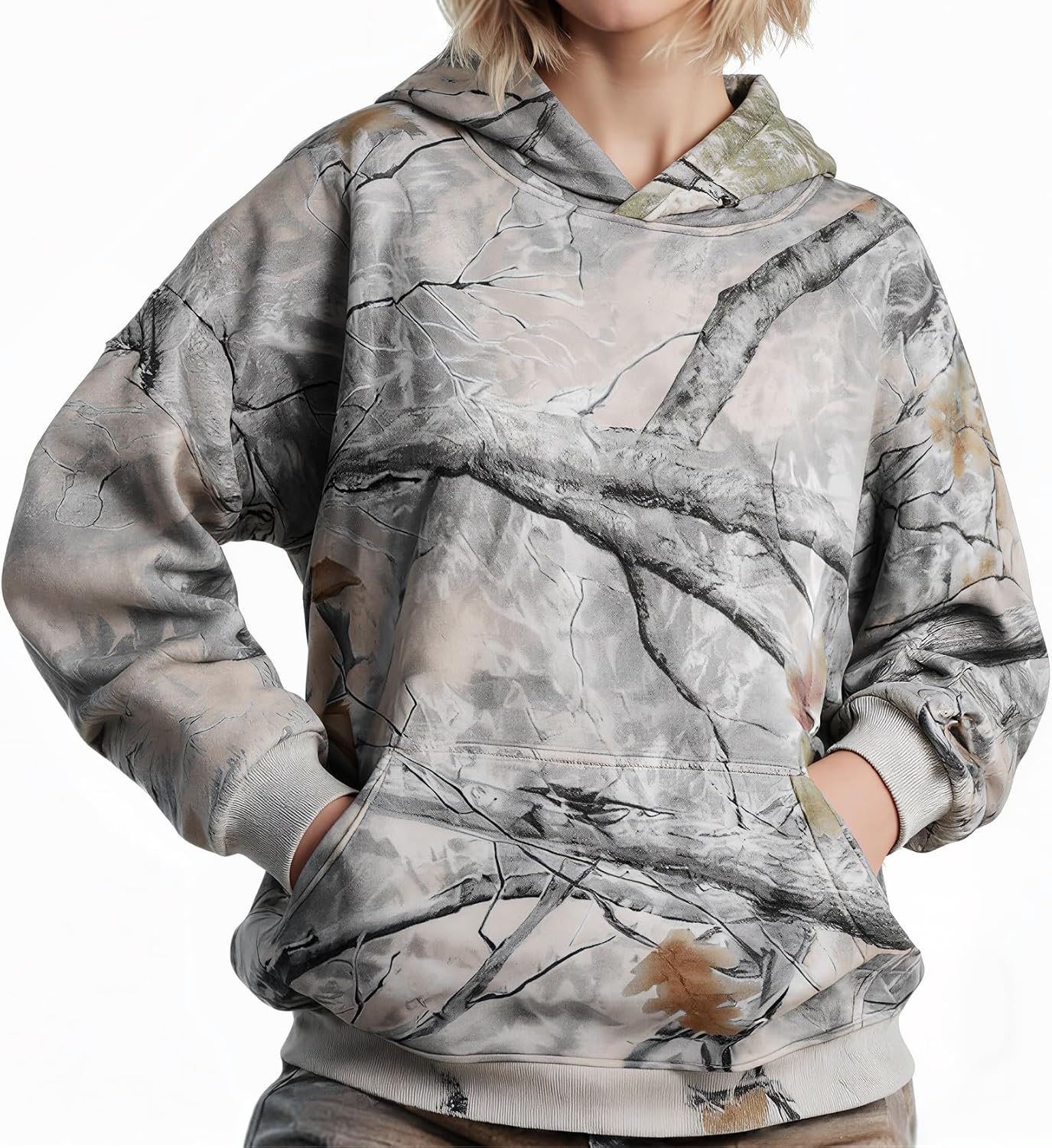 VCM Leopard Print Hoodie Cheetah Hoodies for Women Y2k Camo Womens Pullover Y2k Graphic Oversized Sweatshirt