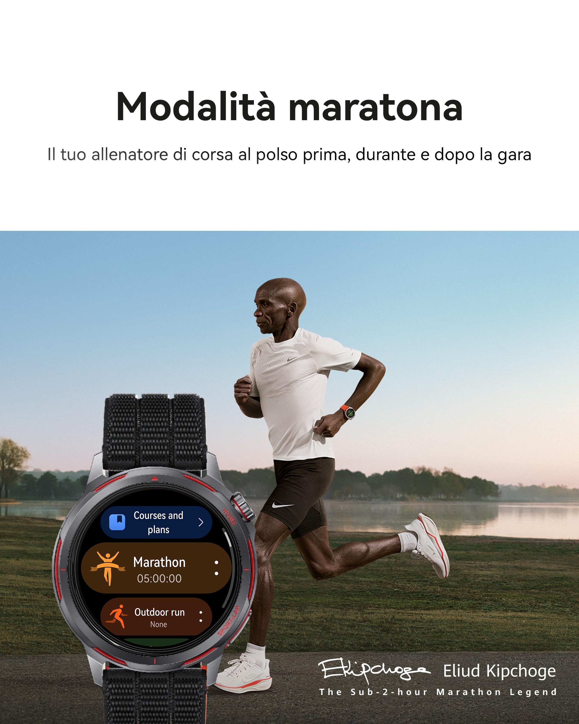 HUAWEI WATCH GT Runner 2 Smartwatch per Uomo, fino a 14 Giorni, Modalità Maratona, Monitoraggio della Salute, HRV, ECG, SpO2, Monitoraggio del Sonno, GPS, Pagamenti NFC, iOS e Android, Nero