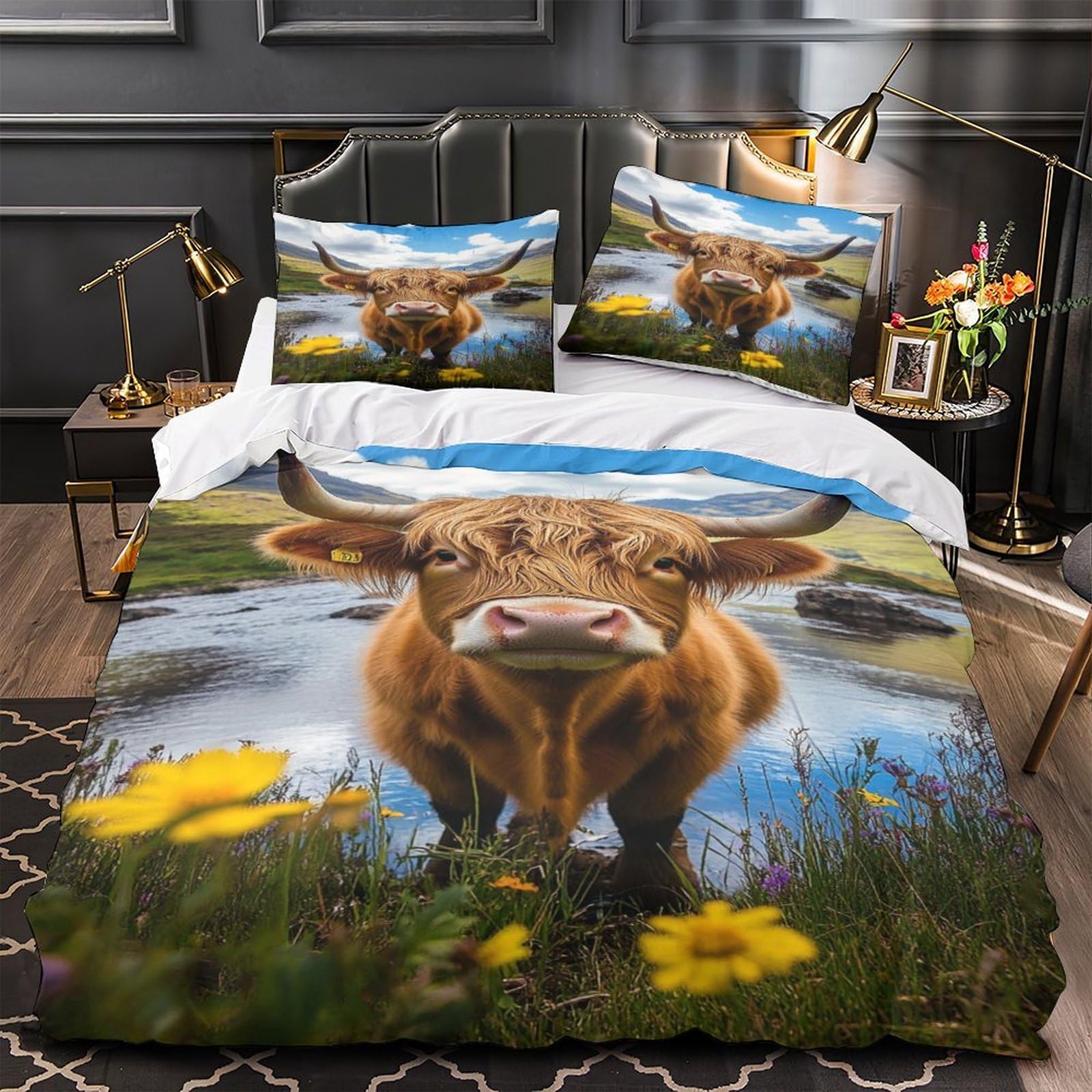 Housse de Couette zippée anti-plis pour grand lit pour en finir avec la couette qui glisse