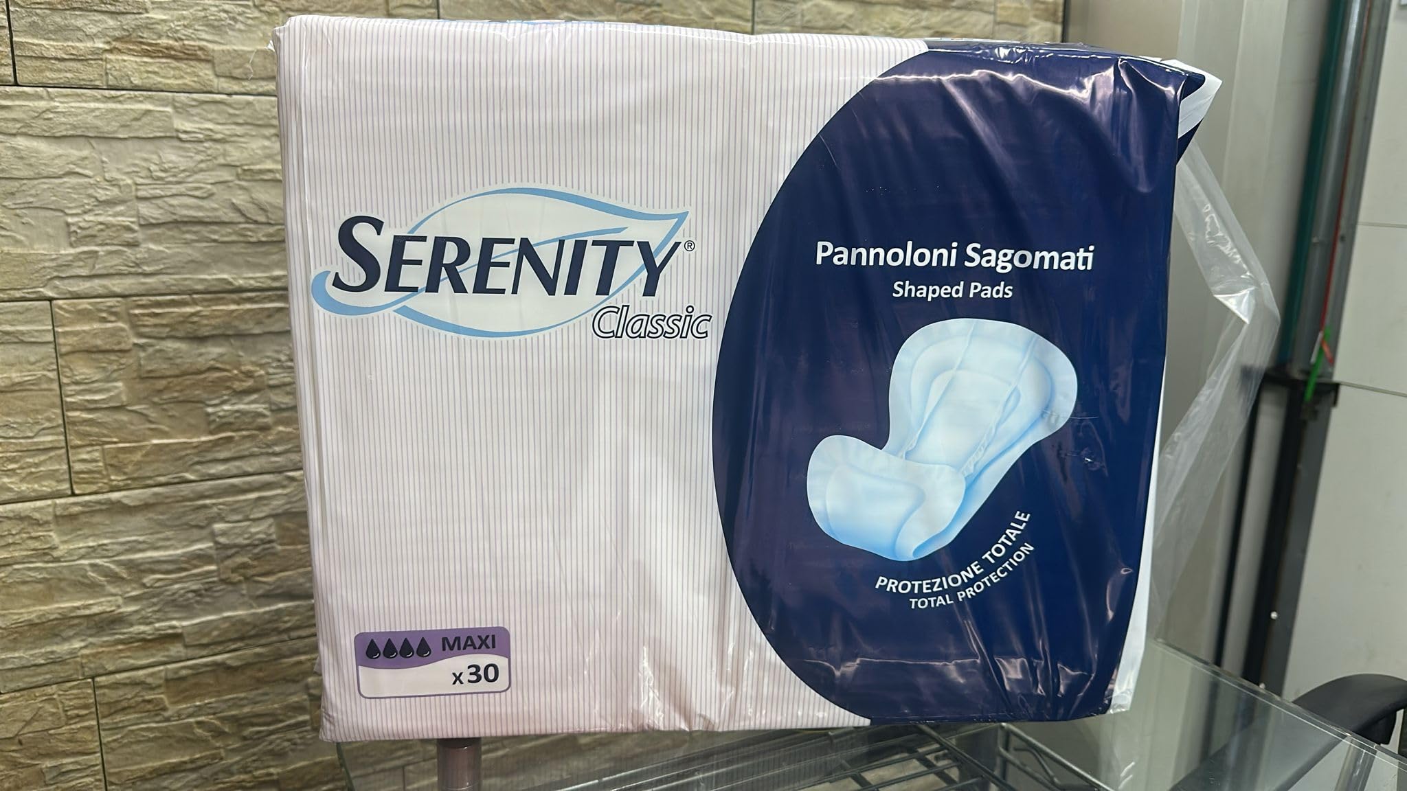 SERENITY PANNOLONI SAGOMATI CLASSIC MAXI 4 CONFEZIONI DA 30 PEZZI