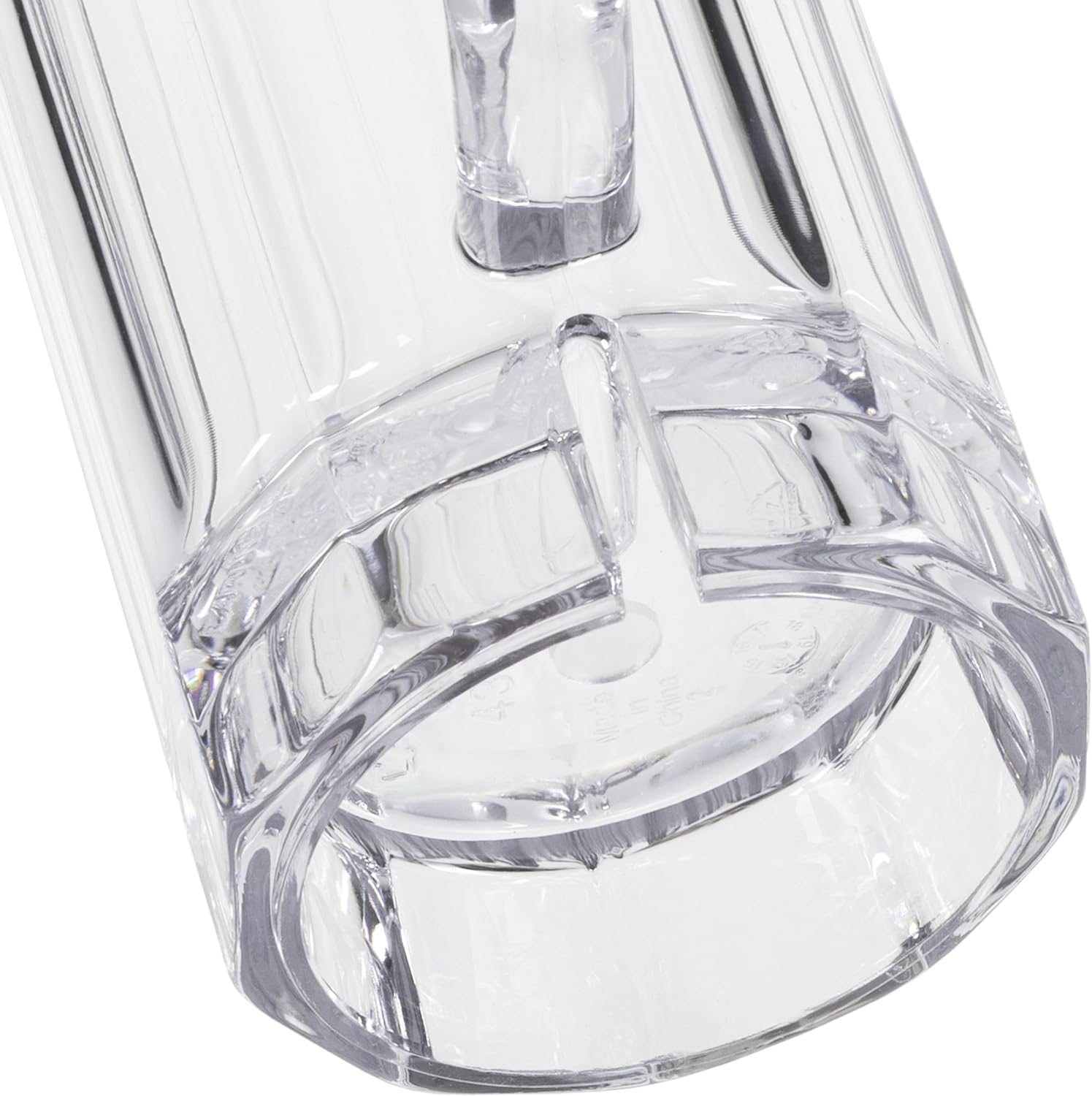 Carlisle FoodService Products 4396507 Lexington Plastic bar Mug, Polycarbonate, Clear, 16 Ounce