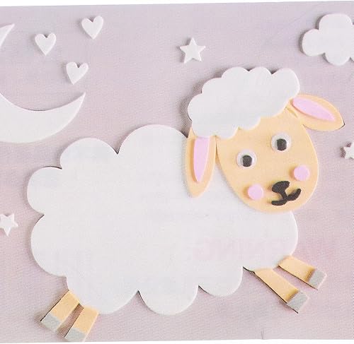 Miniatura 8 de Ipetboom 12 hojas de calcomanías de rompecabezas de animales para niños, calcomanías de rompecabezas de animales 3D, calcomanía de espuma EVA,