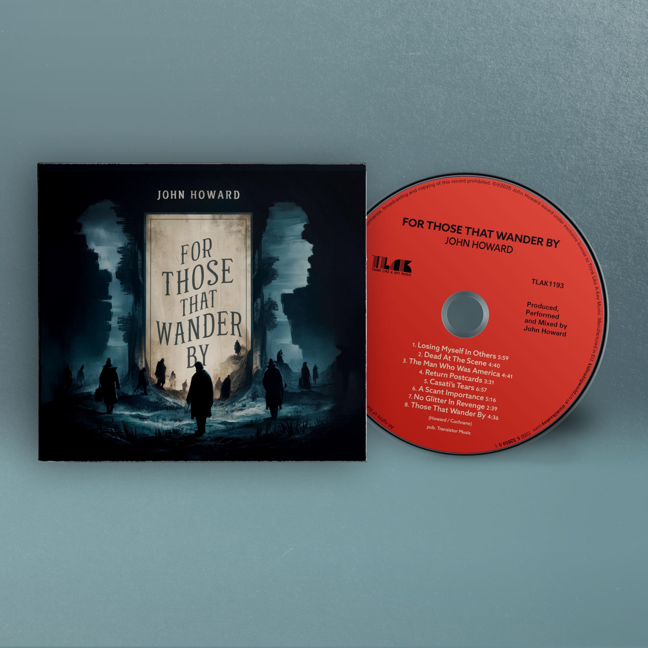 John Howard For Those That Wander By CD TLAK1193 NEW