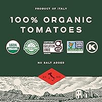 Vista 6 de Bionaturae Tomates orgánicos en cubitos – Tomates en cubitos orgánicos sin sal, aptos para dieta cetogénica, sin OMG, sin azúcar añadida, sin sal