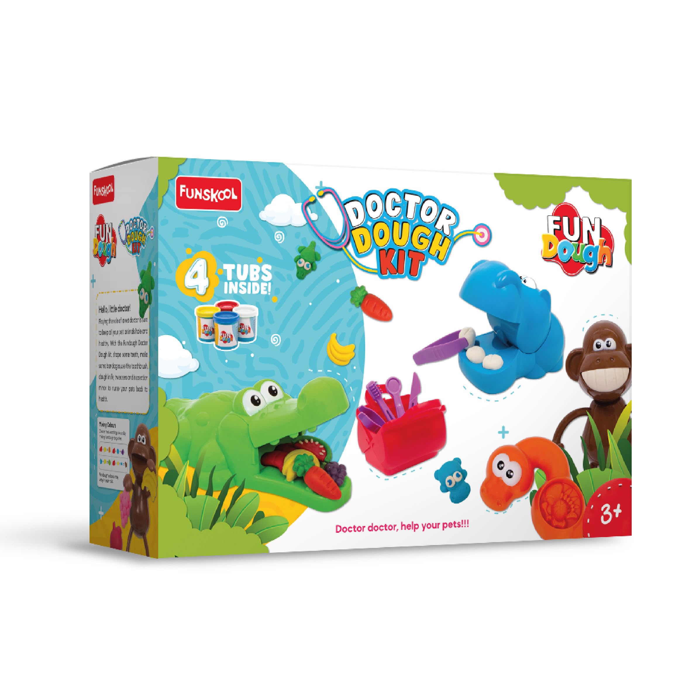 See full amazon price history chart for Fundough - Doctor Dough Kit, Shaping and Sculpting Playset, 3years +, Multi-Colour Fundough - Doctor Dough Kit, Shaping and Sculpting Playset, 3years +, Multi-Colour (B08ZKKDXH3) Amazon Price History, Amazon Price Tracker