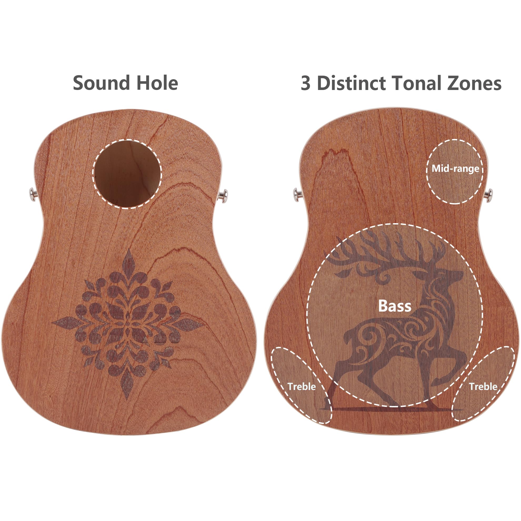 Amazon | Rockhouse Cajon、ポータブルトラベルカホンドラムボックス