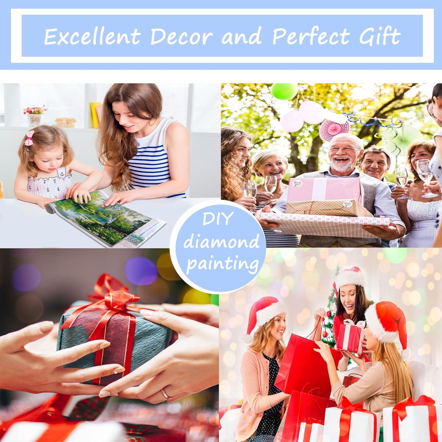 DIY 5D Diamond Painting Kits for Adults Full Drill World Map Crystal Embroidery Wall Decorations for Living Room Art Kit 30 x 40 CM