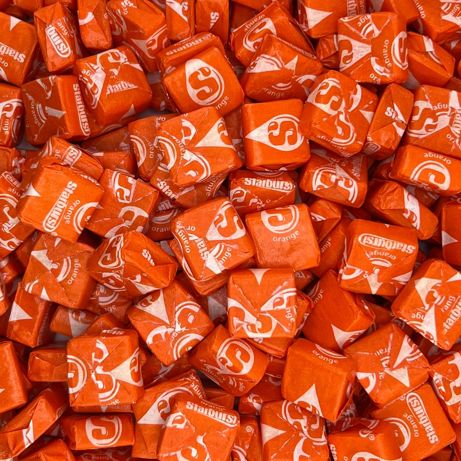 Orange Starburst Candy Bulk 2LB Bag of Starburst Bulk Orange Candy by Snackivore
