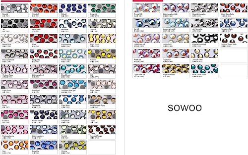 Miniatura 7 de Los diamantes de imitación Hotfix de forma redonda con parte trasera plana de cristal sueltas son fantásticas para decorar vestidos de novia,