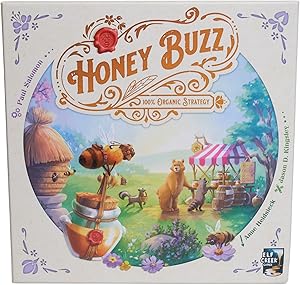 Honey Buzz Board Game – Strategic Worker Placement & Economic Engine Builder – Fun Resource Management Game for Game Nights and Hobbyists
