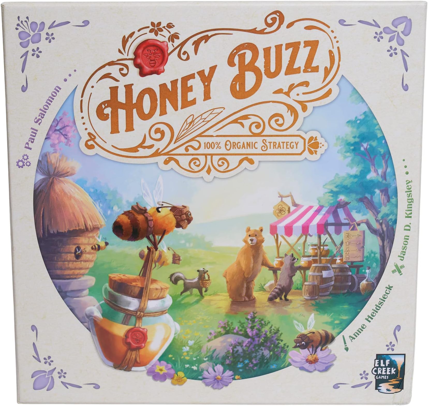Honey Buzz Board Game – Strategic Worker Placement & Economic Engine Builder – Fun Resource Management Game for Game Nights and Hobbyists
