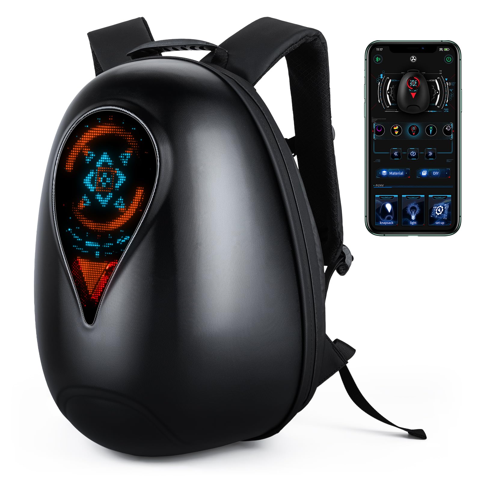 GelrovaKinght and eye serise backpack