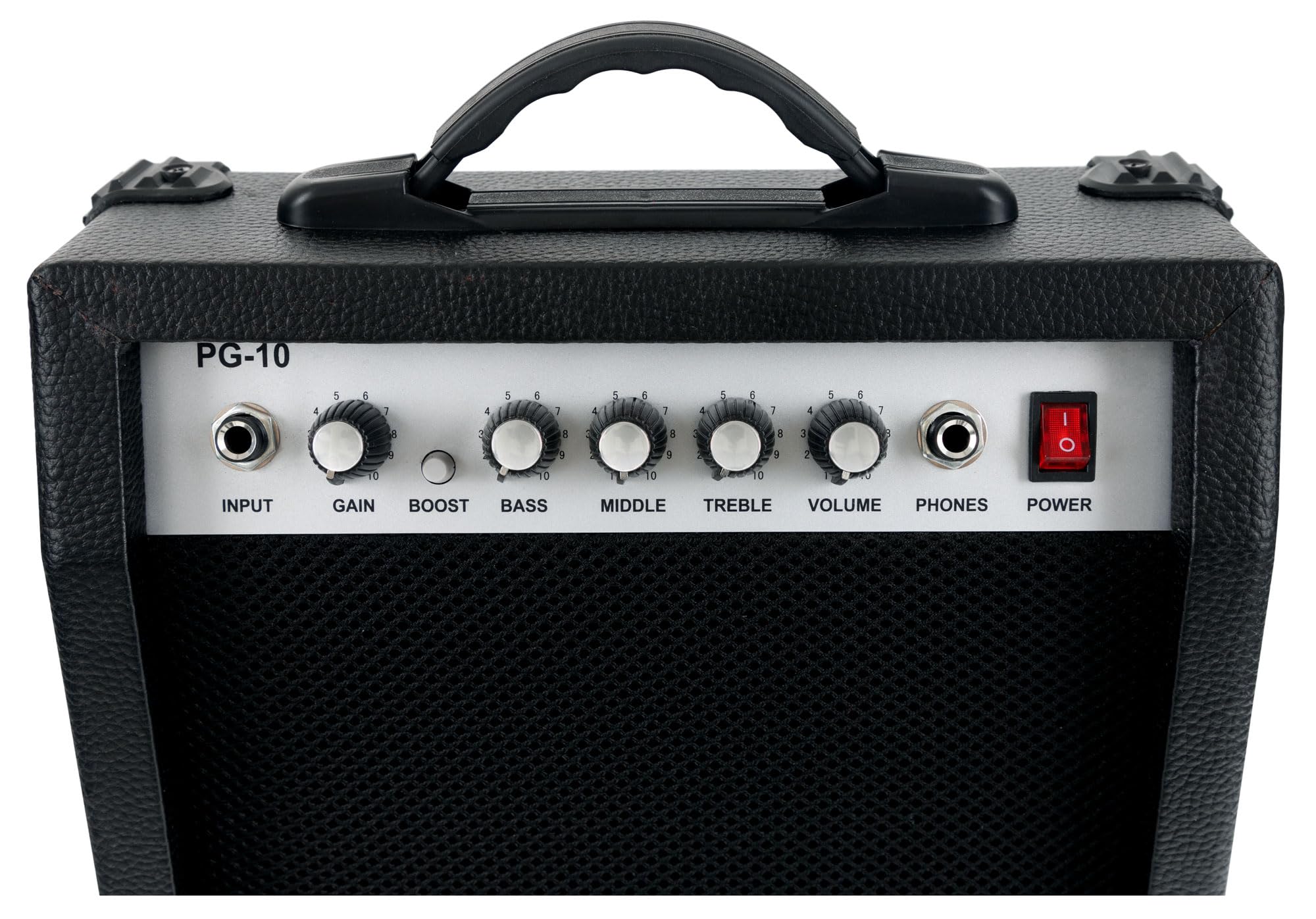 10 Pz 6.35MM Manopole Di Controllo Tono In Plastica Scanalata Stile MXR Manopola Puntatore Colorato Per Effetti Charra Manopola Potenziometro MF-B00