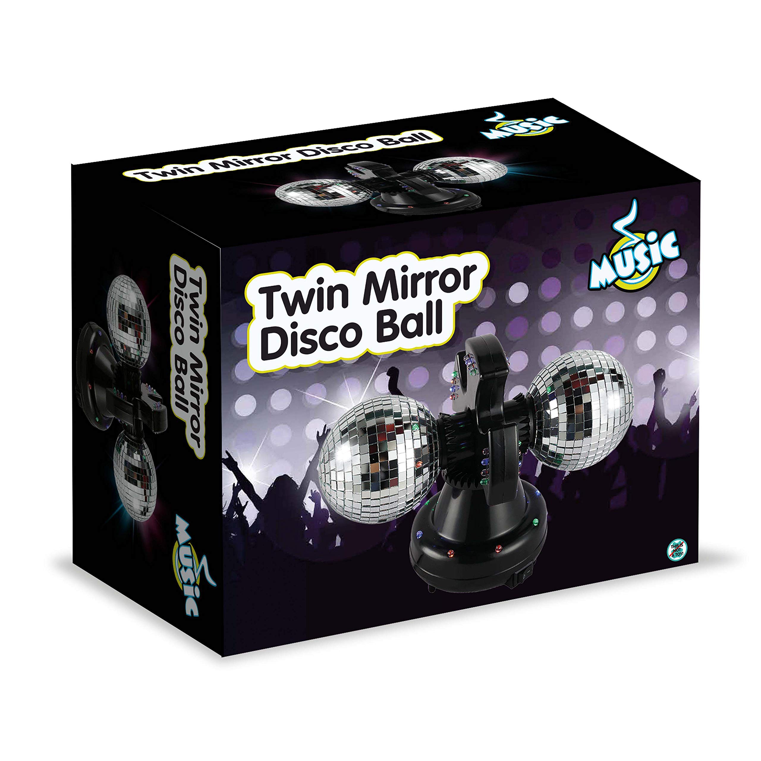 AMO TOYS Music - Twin Mirror Ball Lamp LED (501114)