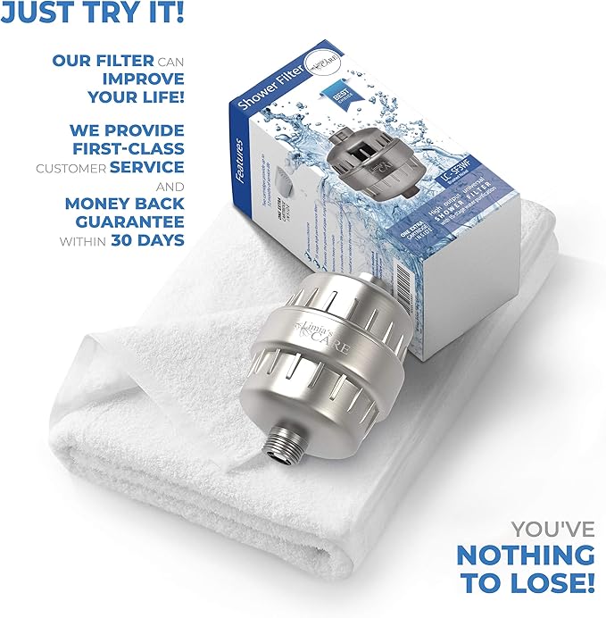 15 Stage Shower Filter Shower Head Filter Chlorine Filter Hard Water Filter Water Softener Showerhead Filter Water Filter For Shower Head Brushed Nickel Amazon Ca Tools Home Improvement