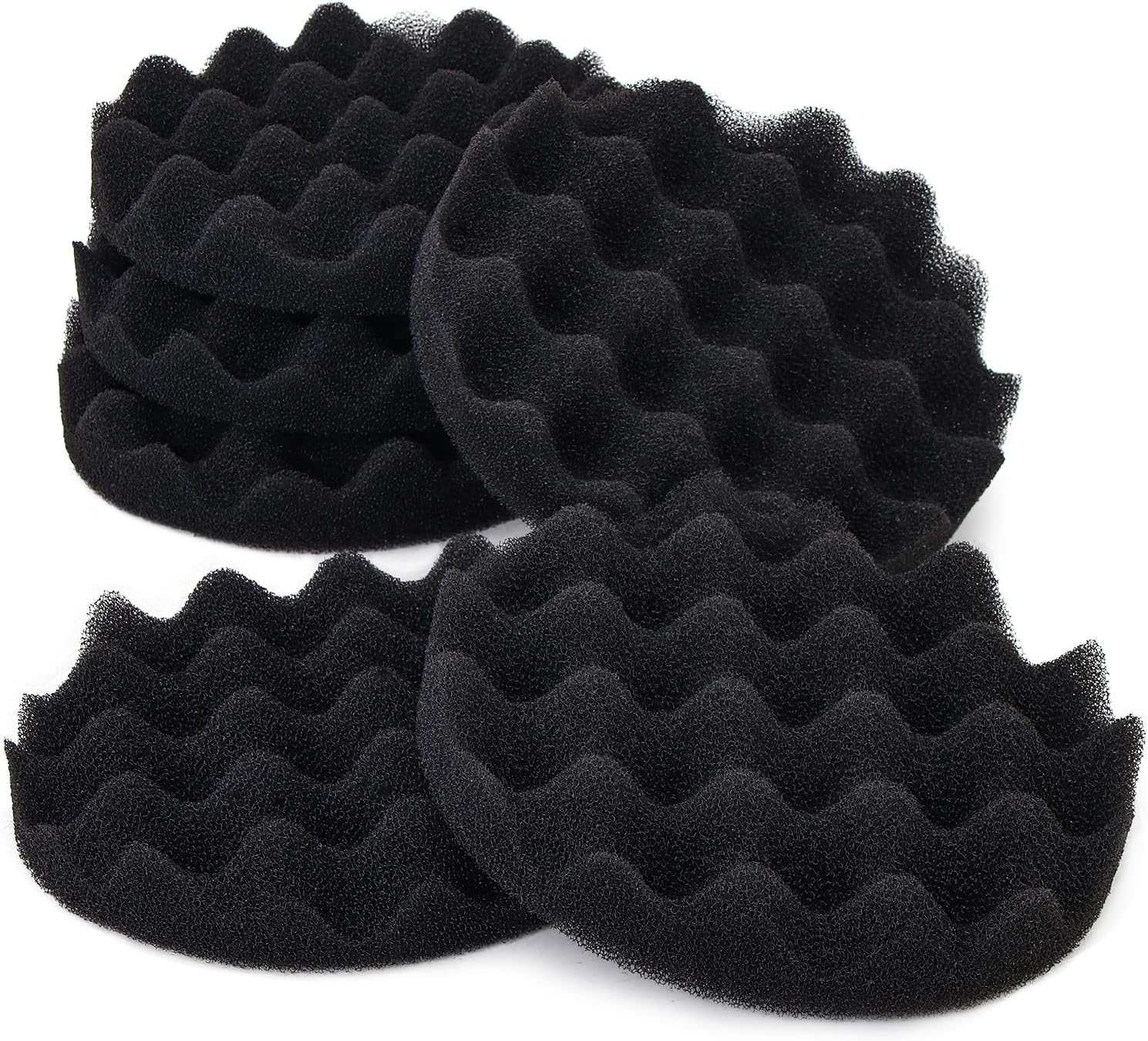 LTWHOME Bio-Foam Filter Pads Compatible with Fluval FX4 FX5 and FX6 Filters (Pack of 6)
