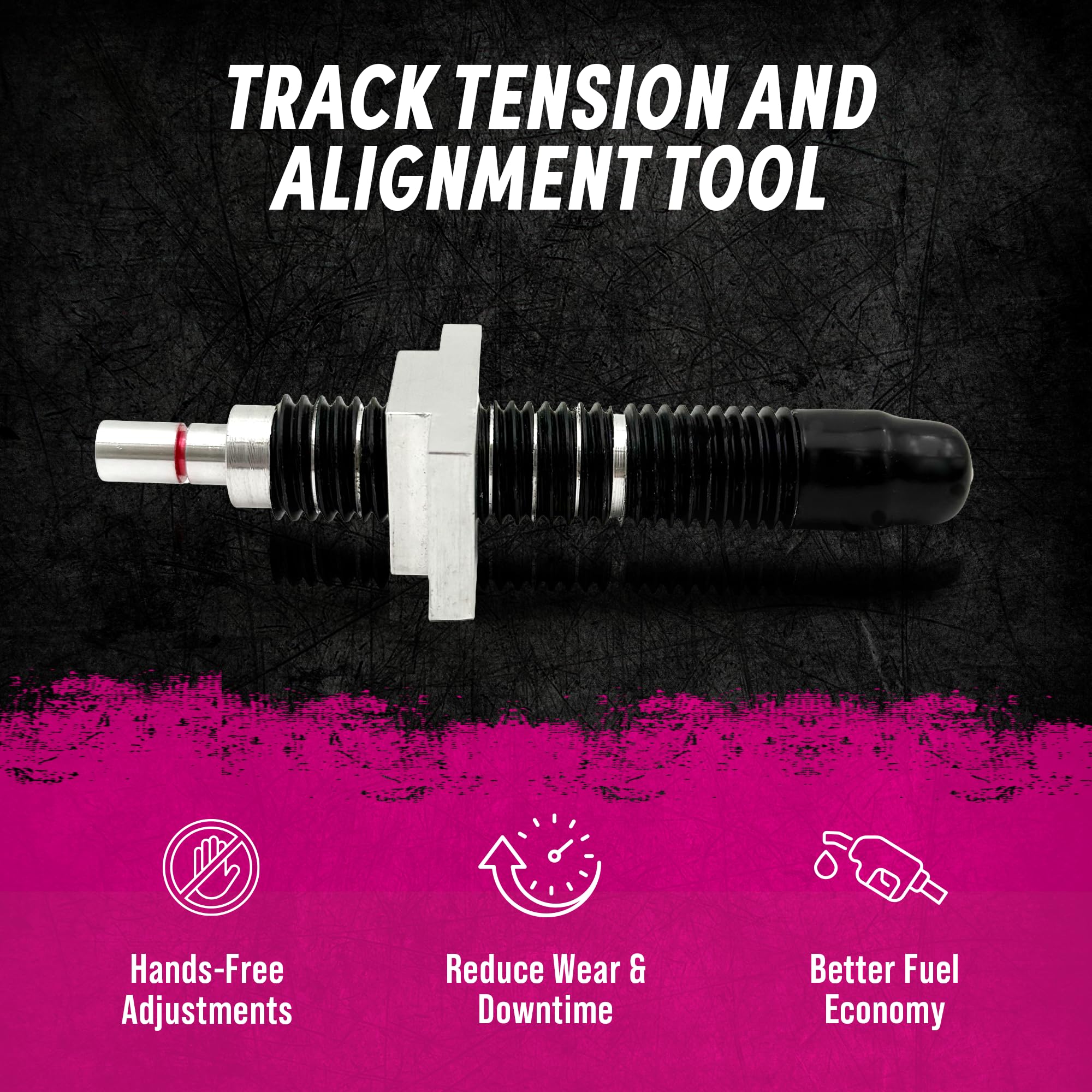 BITEHARDER Snowmobile Track Tension Alignment Tool – Precision