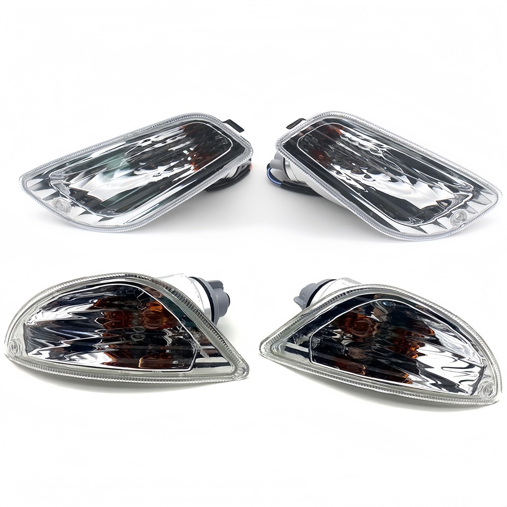 Clignotant pour avant pour moto pour Scooter, indicateur lumineux(2Front and 1Rear)