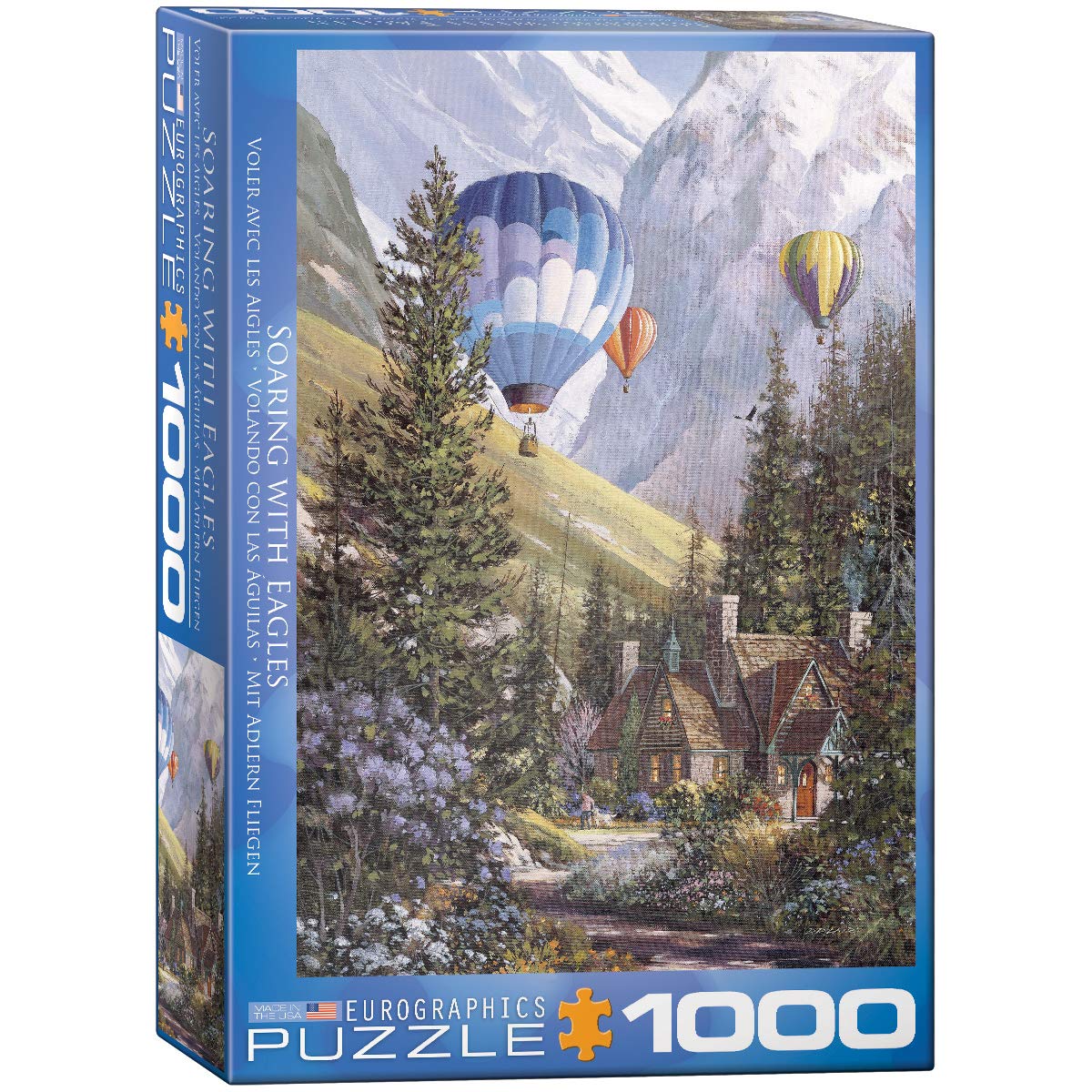 Soaring with The Eagles Jigsaw Puzzle (1000-Piece)