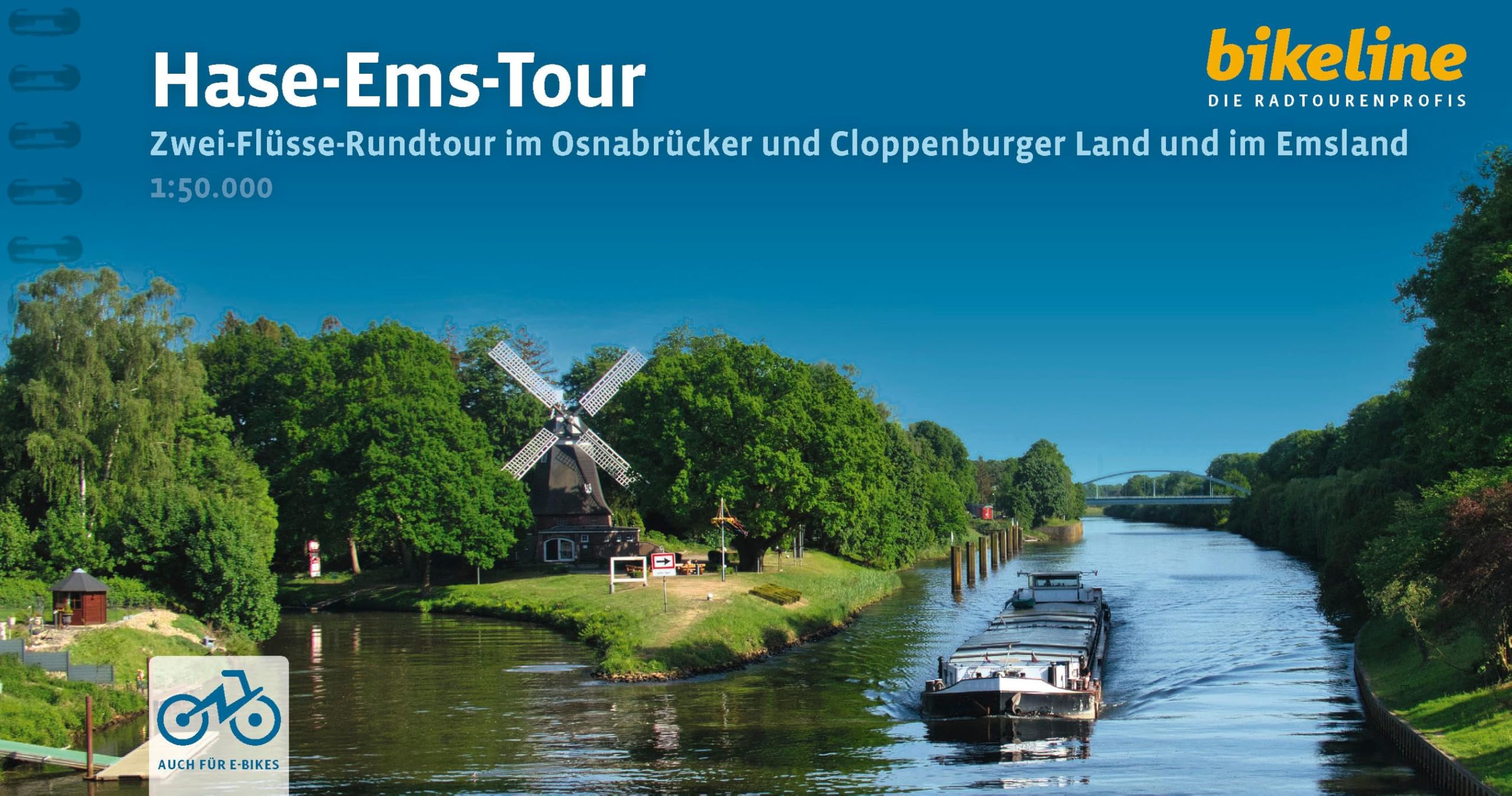 Hase-Ems-Tour: Zwei-Flüsse-Rundtour im Osnabrücker und Cloppenburger Land und im Emsland. 331 km, 1:50.000, GPS-Tracks Download, LiveUpdate, Übernachtungsverzeichnis (Bikeline Radtourenbücher)