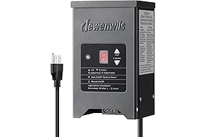 DEWENWILS Low Voltage Landscape Lighting Transformer: Illuminate Your Outdoor Oasis Brilliantly