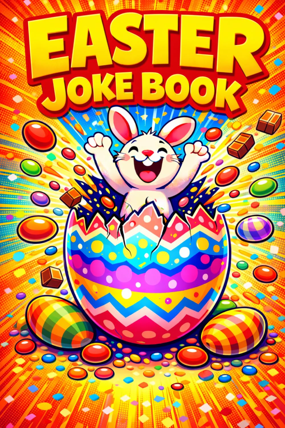 Easter Basket Stuffers: Easter Joke Book: Funny Riddles, Clever Puns and Hilarious One-Liners for Kids, Teens and Adults – A Fun Easter Gift for Boys and Girls