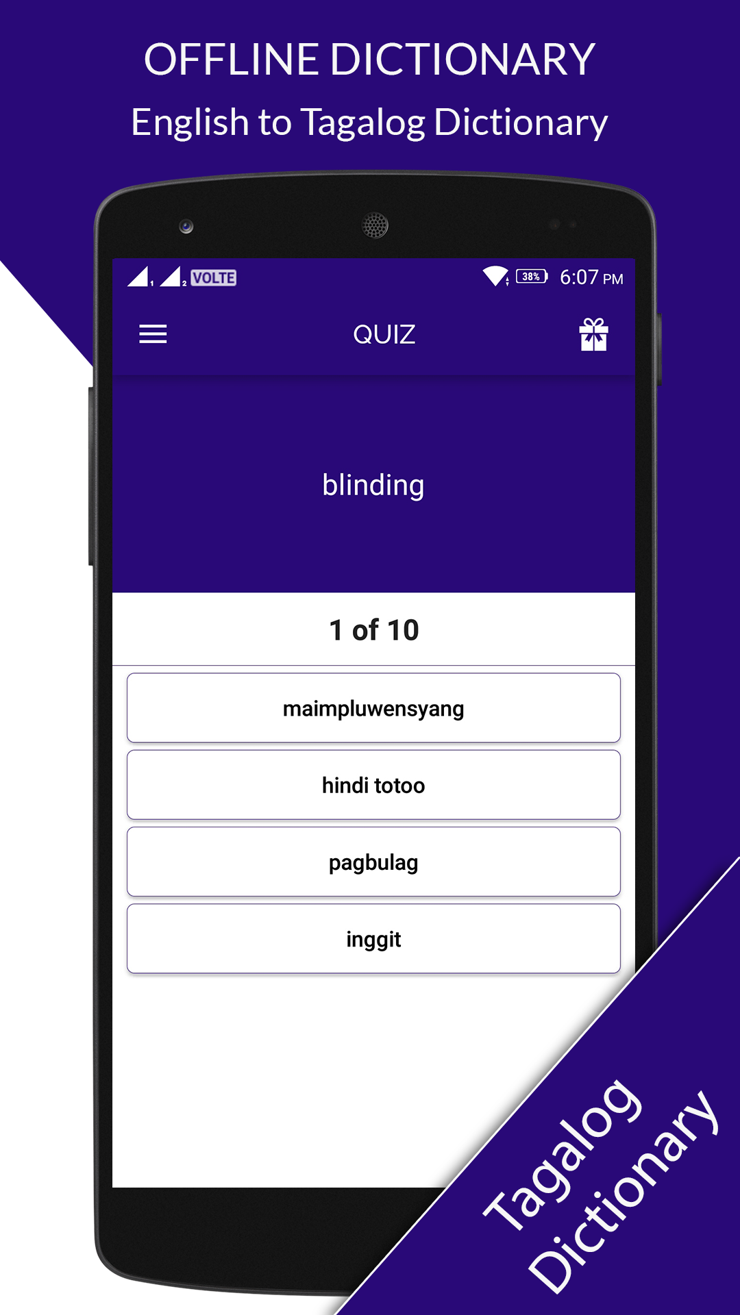 Tagalog Dictionary English Tagalog DictionaryAmazon.inAppstore for
