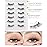 Onlyall Wispy 3/4 Lashes Natural Look False Eyelashes Mink C15