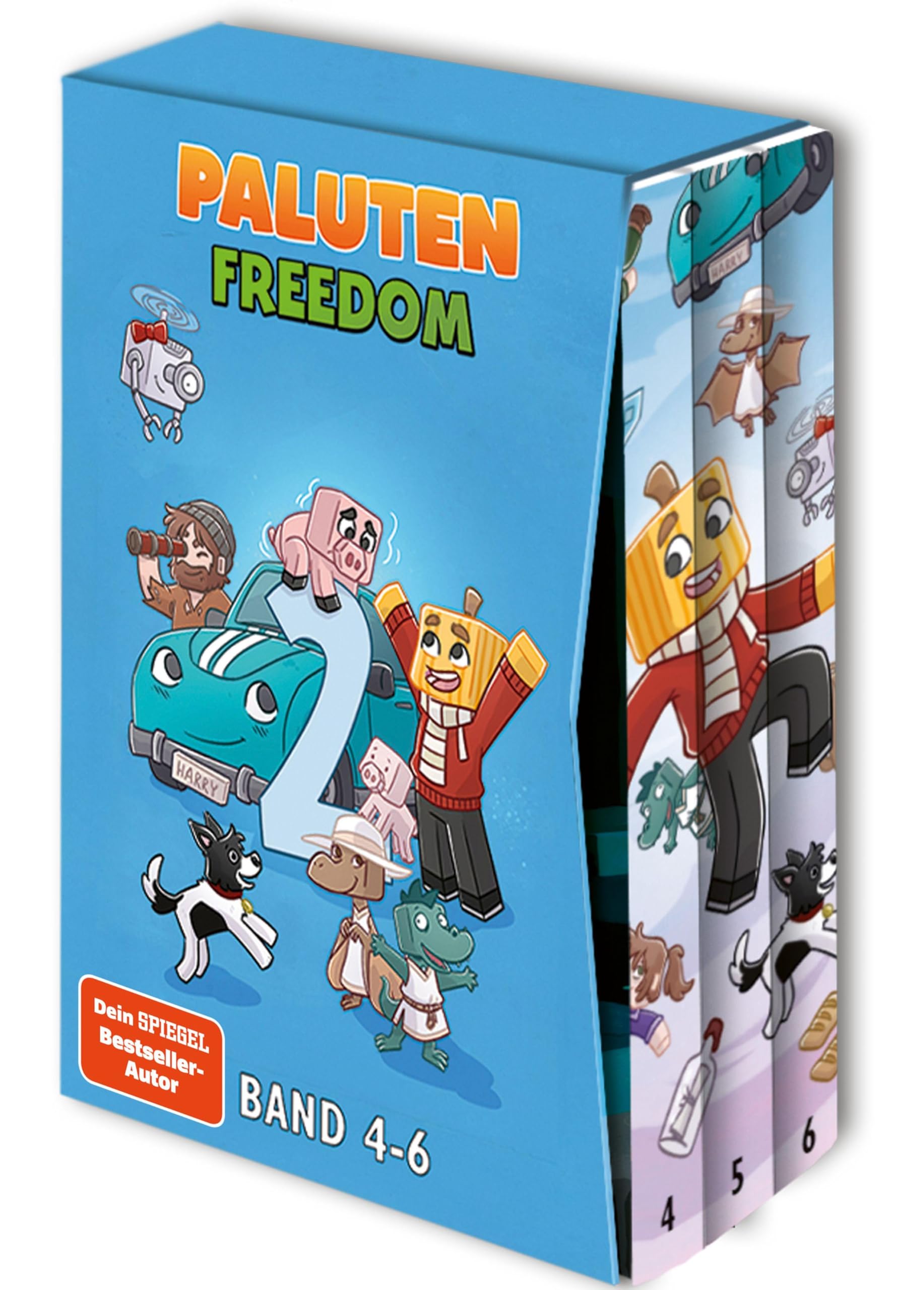 Paluten-Freedom-Schuber: Sonderausgabe Band 4 bis 6