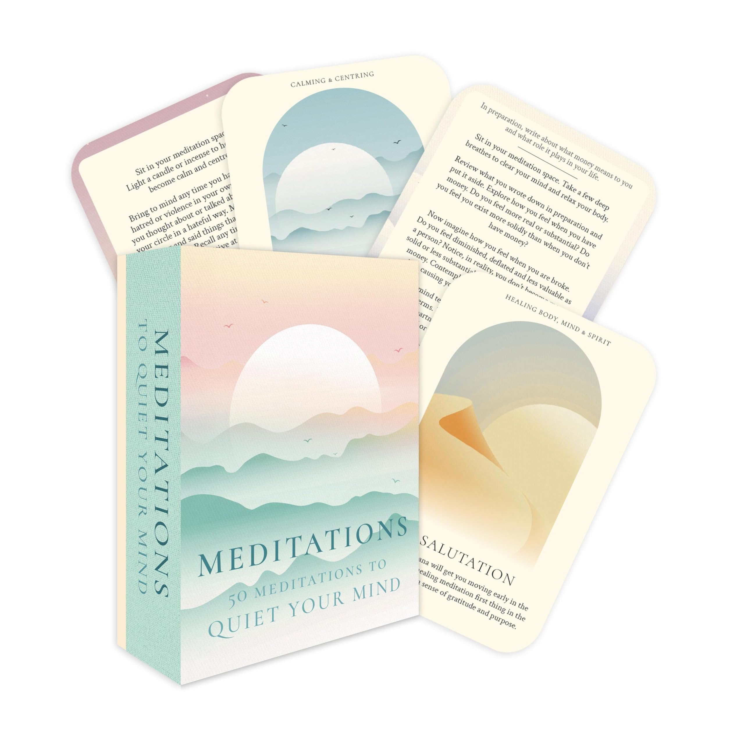 Meditations deck: 50 cards to quiet the mind
