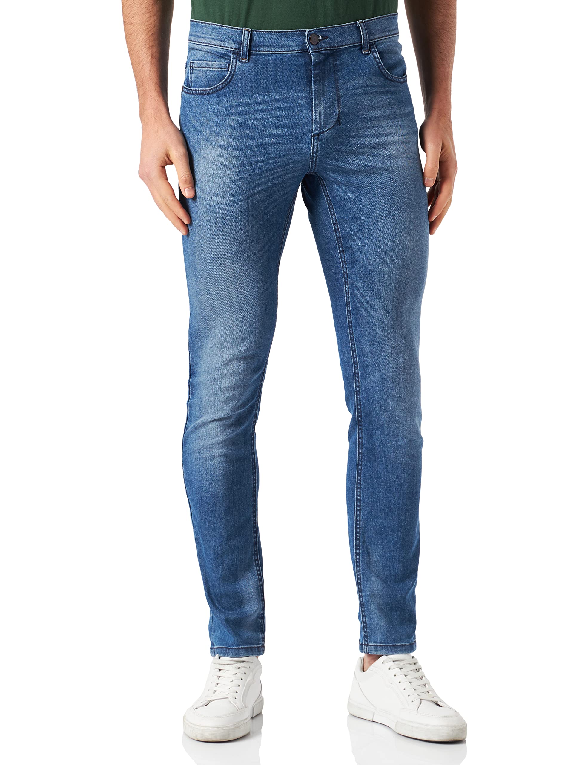 Sisley Mens Trousers 4Y7V576L9 Shorts, Blue 901, 28