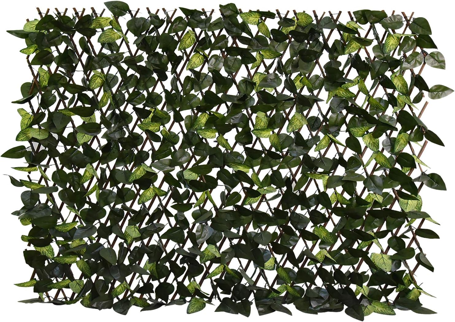 Expandable Fence Privacy Screen for Balcony Patio Outdoor,Decorative Faux Ivy Fencing Panel,Artificial Hedges (Single Sided Leaves)… 1 Mint