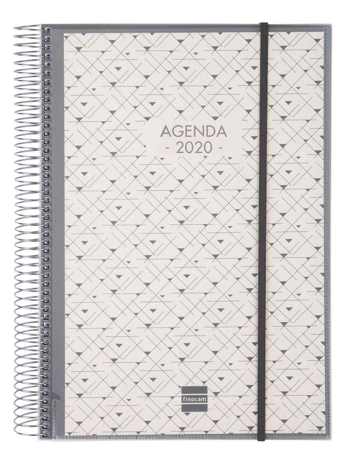 FinocamAgenda 2020 1 Day Spiral Page Customisable Catalan