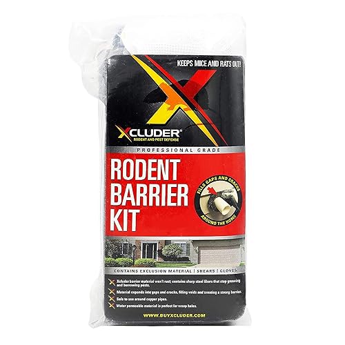 Xcluder Rodent Control Fill Fabric, Large DIY Kit, Stainless Steel