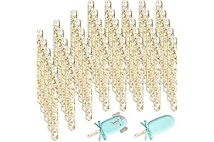 Geiserailie 40 Piece Acrylic Popsicle Sticks