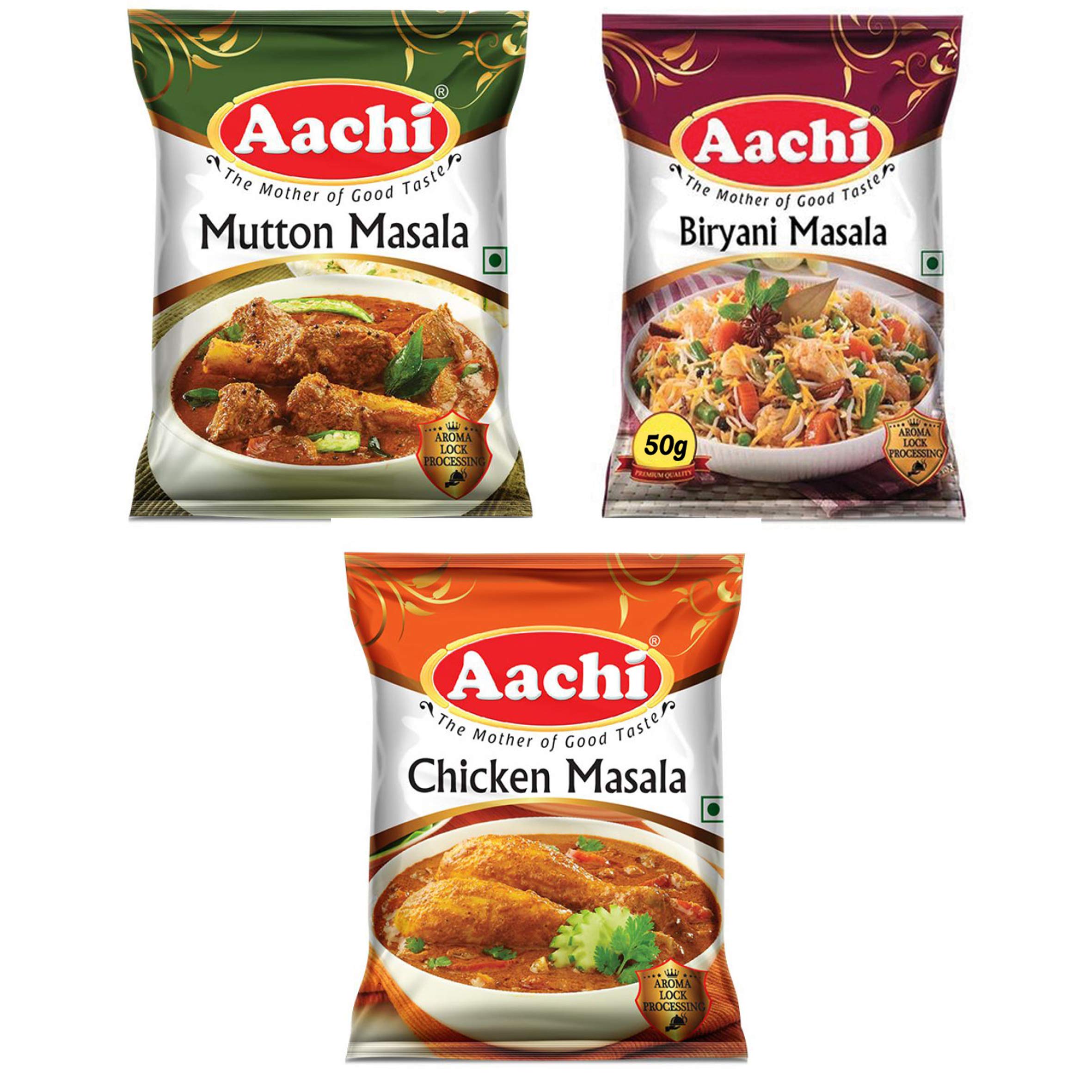 MR & SONS AACHI Combo Pack -(Chicken Masala (100gm), Mutton Masala (100gm), BIRYANI Masala(50gm)) (B08MKQBH5Z) Amazon Price History, Amazon Price Tracker