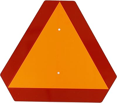 Brady Slow Moving Vehicle Sign, 14