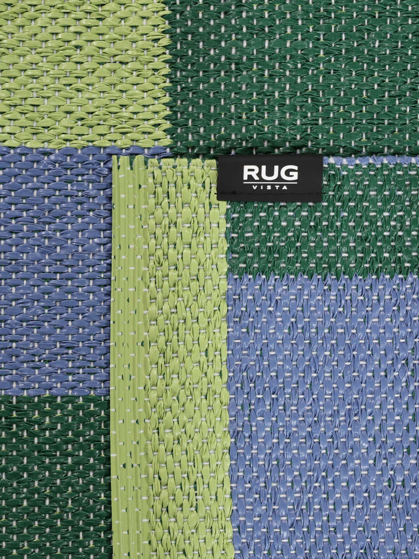 RugVista Checkson Tappeto per interni ed esterni, Rettangolare, 70 x 150 cm | Moderni, Pelo corto, Lavabile in lavatrice, Resistente ai raggi UV, Cucina, Corridoio, Porch