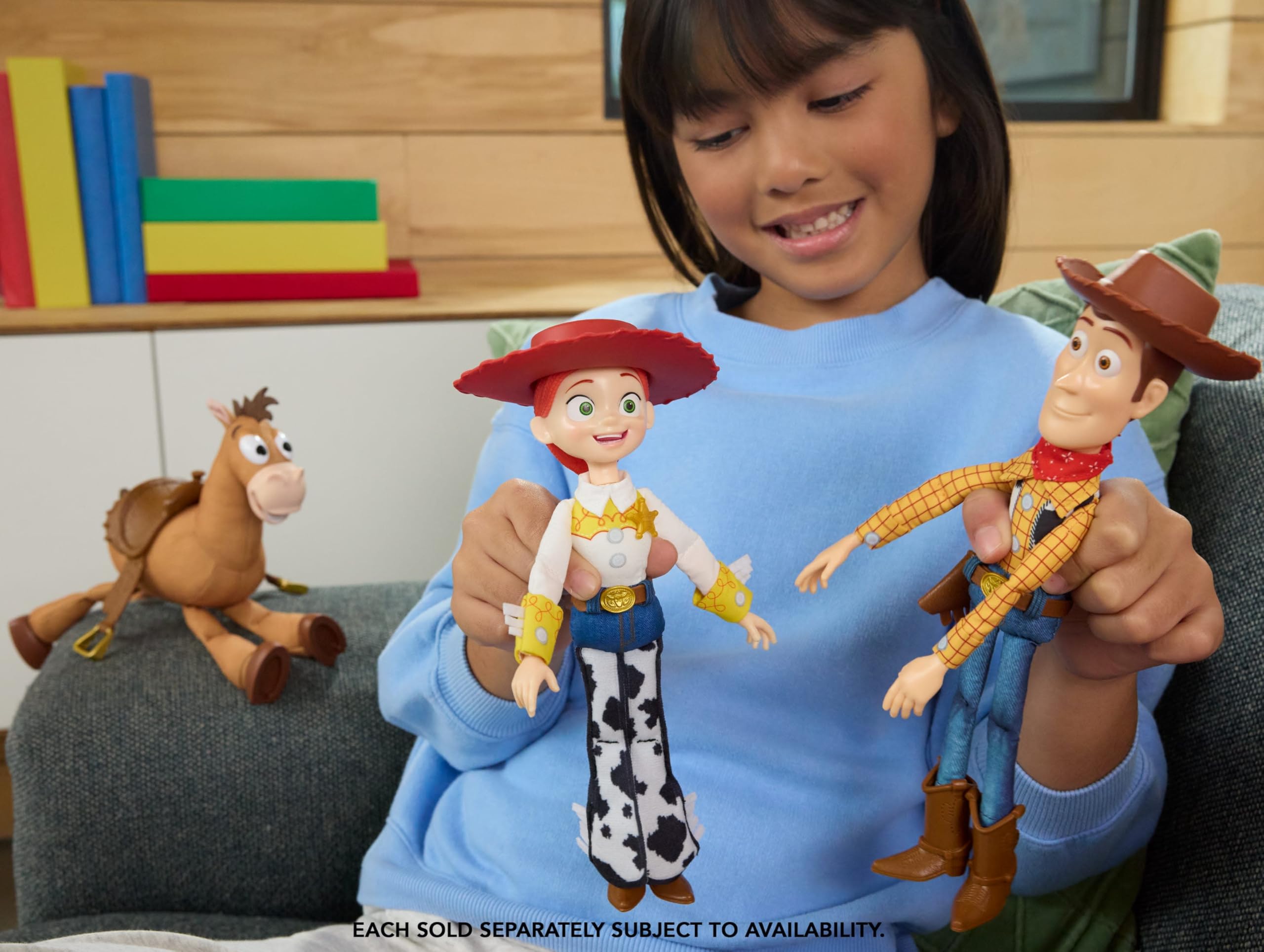 Mattel Disney and Pixar Toy Story 5 Figure, Woody Ragdoll Edition at 7 Inch Playscale, Movie Accurate Soft Collectable Cowboy Doll - 2